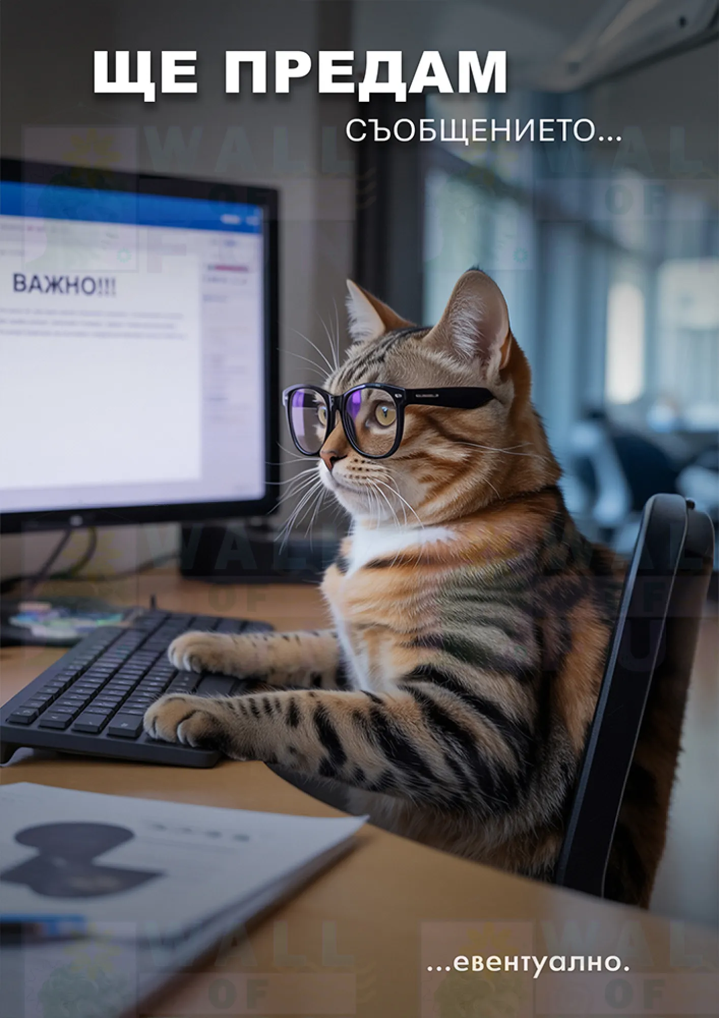 Ще предам съобщението