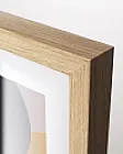 Естествена дъбова рамка